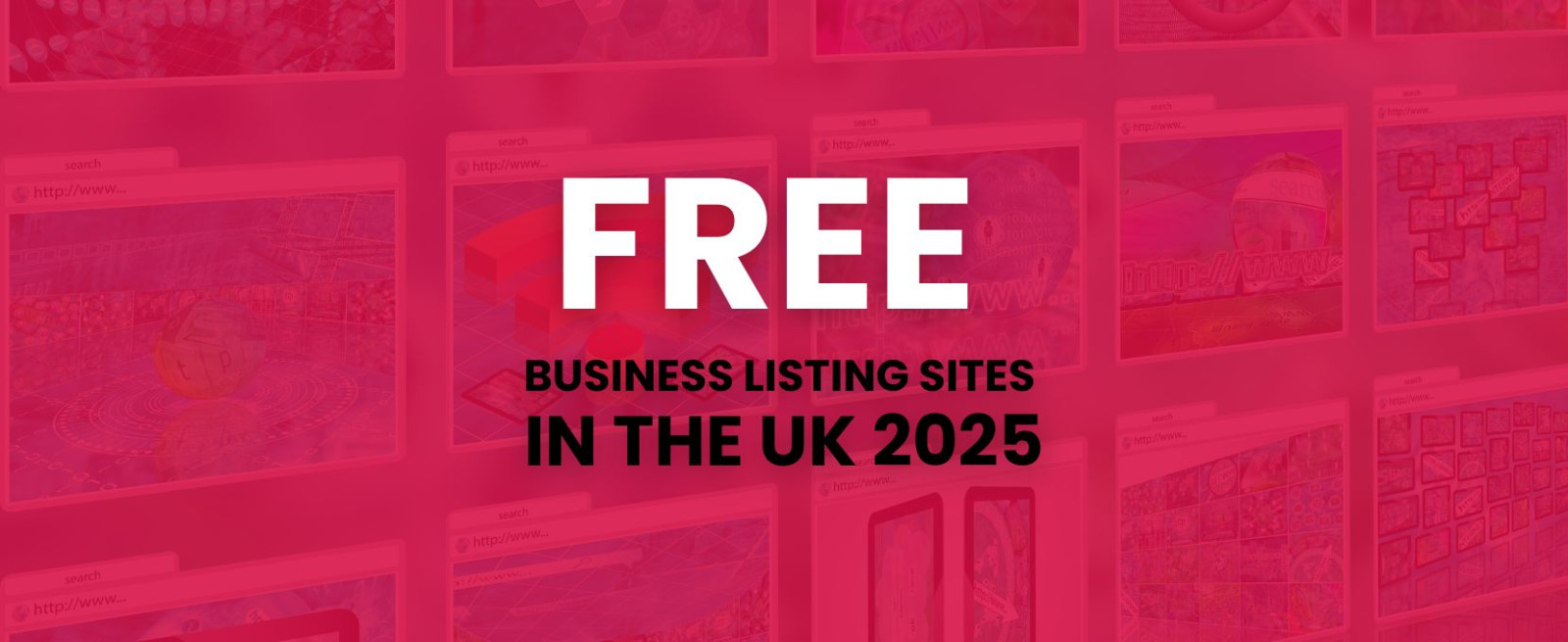 Free business listing sites